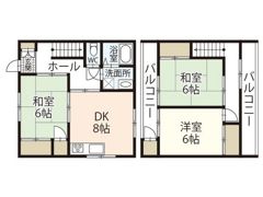 サンテラスヒロの間取り画像