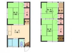 増田貸家の間取り画像