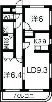 プリミエール下山の間取り画像