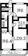 プリミエール下山の間取り画像