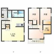 eco7 都市ガス 7つの省エネの間取り画像