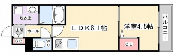 Residence二条洛中庵の間取り画像