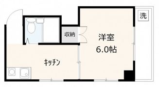 清和京橋の間取り画像