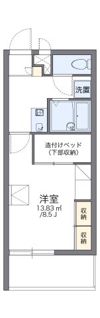 レオパレスサウス小禄の間取り画像