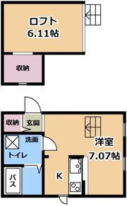 プリマ湖城が丘壱番館の間取り画像