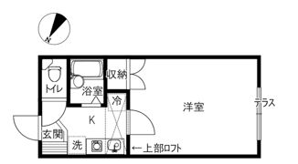 パティオの間取り画像