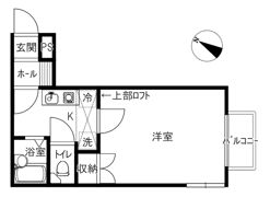 パティオの間取り画像