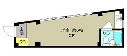中杉ビルの間取り画像