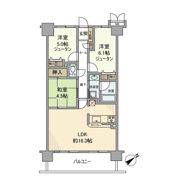 シャルマンコーポ大津のぞみが丘の間取り画像