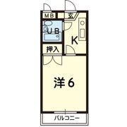 ハイツ山崎の間取り画像