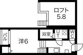 リベルテ千種の間取り画像