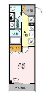 ラ・ファウンテンの間取り画像