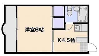 コーポラス千同の間取り画像