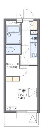レオパレス南大和田の間取り画像