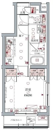 クレヴィスタ板橋本蓮沼の間取り画像