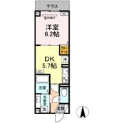 ルリアン北小岩Ⅲの間取り画像