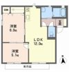 バリュージュ古川南 A棟の間取り画像