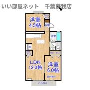 ファーストターフ鎌取 Bの間取り画像
