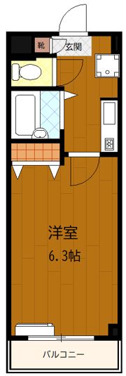 ヨウコースクウェア中浦和EASTの間取り画像