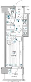 デュオステージ横濱天王町の間取り画像
