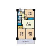 リゾンフルールの間取り画像