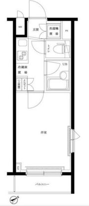 ルーブル品川南大井の間取り画像
