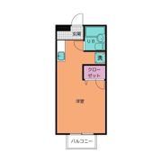 マンションカワサキの間取り画像