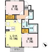 リバーハイムの間取り画像