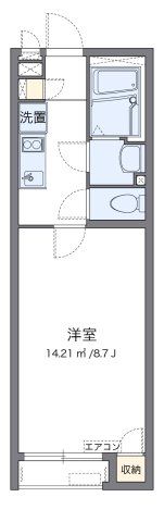 クレイノNISHIGAIⅣの間取り画像