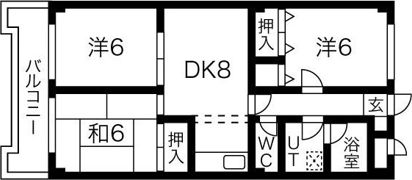 東長根壱番館の間取り画像