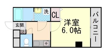 ラムール六甲山ノ手の間取り画像