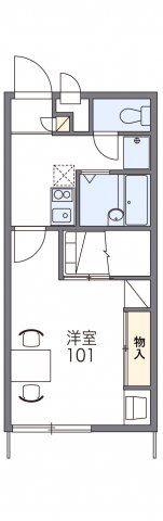 レオパレスHEARTの間取り画像