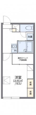 レオパレスデュオの間取り画像