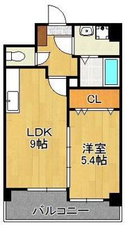 FORTUNATE砂津の間取り画像