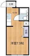 諸星荘の間取り画像