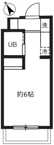 スカイコート西新宿第2の間取り画像