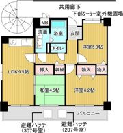 メゾン津雲台の間取り画像