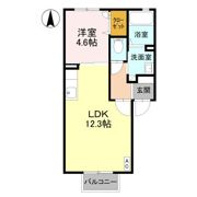クレシェンテ Cの間取り画像