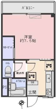 佐藤マンションの間取り画像