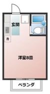 藤ハイツの間取り画像
