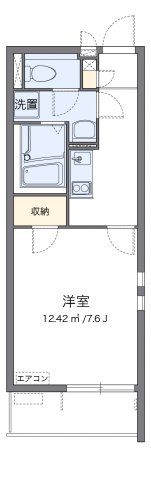 クレイノ縁の間取り画像