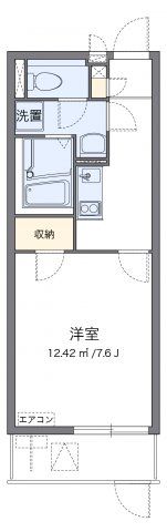クレイノ縁の間取り画像
