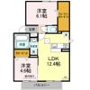 D－room当新田の間取り画像