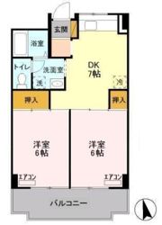 メゾンラフォーレの間取り画像