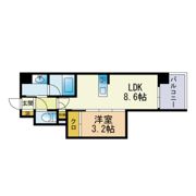 リヴァイン博多駅南の間取り画像