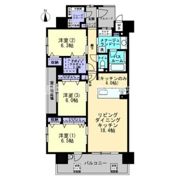 アルファステイツ錦町の間取り画像