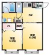 池田コーポの間取り画像