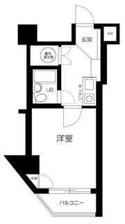ライオンズマンション初台第3の間取り画像