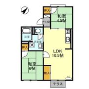 コーポ池田の間取り画像