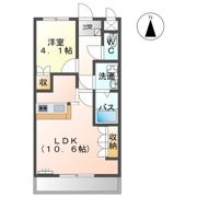 オリエンタルハイツの間取り画像